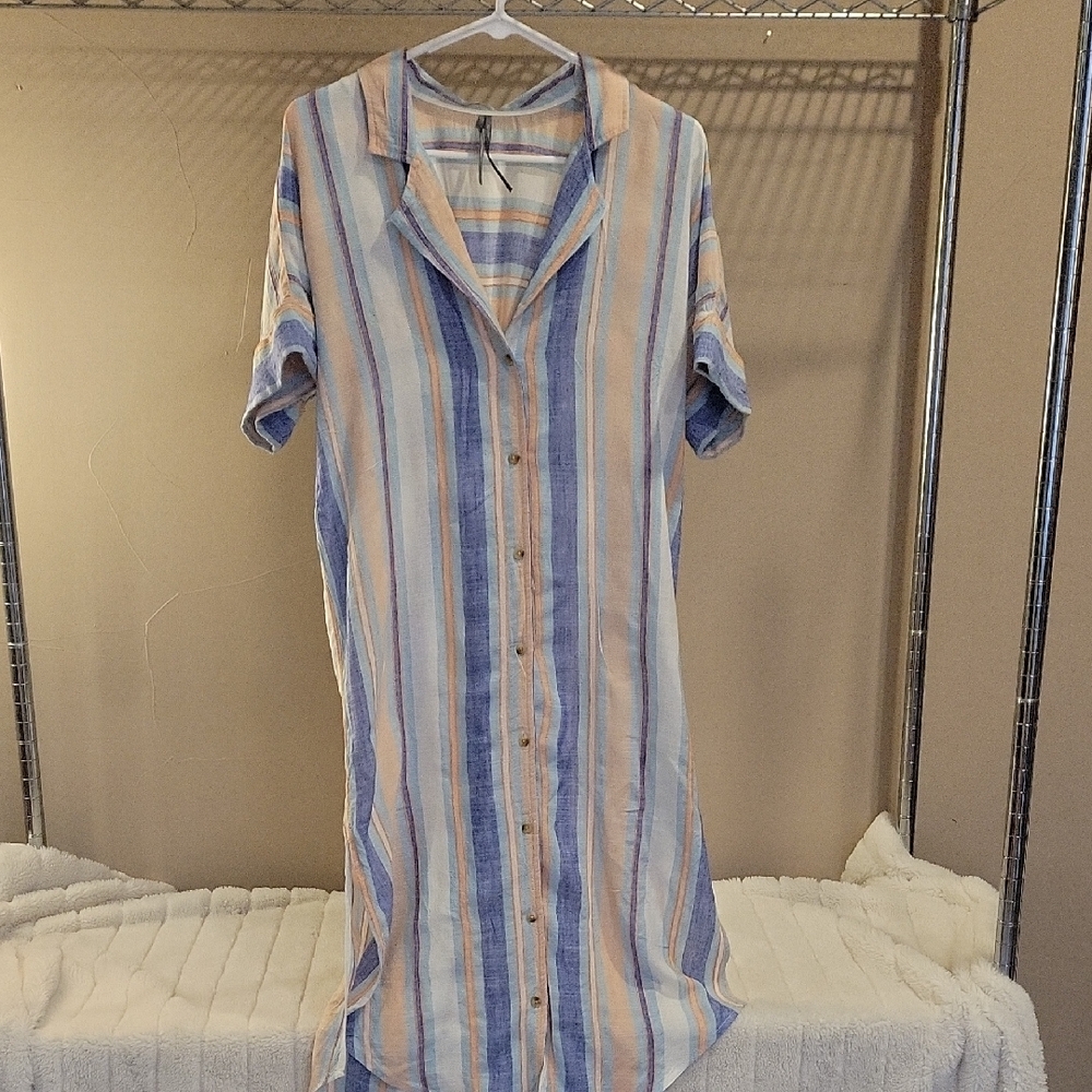 Anthropologie The Lucia Midi Dress / Beach Coverup
